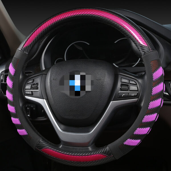 D-type Car Steering Wheel Cover Female Grip for All Seasons