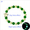 Day of the Dead Luminous Bracelet Glass Beaded Halloween Day of the Dead Luminous Bracelet Glass Beaded Halloween