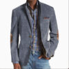 Denim Suit Casual Solid Color Men's Suits for Men Outfit Man Costumes Denim Suit Casual Solid Color Men's Suits for Men Outfit Man Costumes