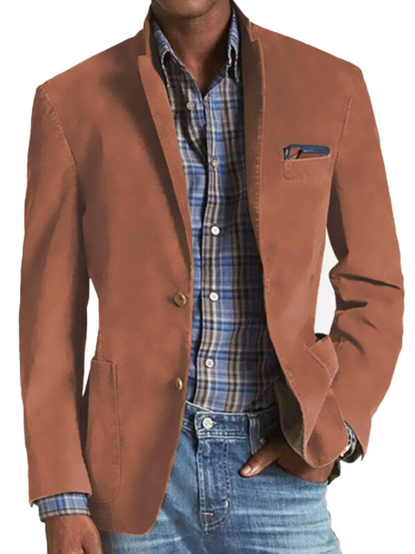 Denim Suit Casual Solid Color Men's Suits for Men Outfit Man Costumes Denim Suit Casual Solid Color Men's Suits for Men Outfit Man Costumes