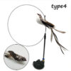 Detachable Wire Rod Sucker Cat Stick Detachable Wire Rod Sucker Cat Stick