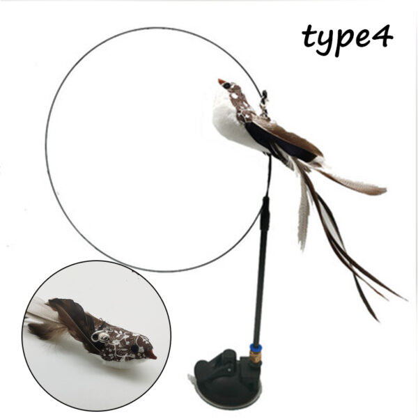 Detachable Wire Rod Sucker Cat Stick Detachable Wire Rod Sucker Cat Stick