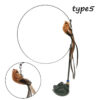 Detachable Wire Rod Sucker Cat Stick Detachable Wire Rod Sucker Cat Stick