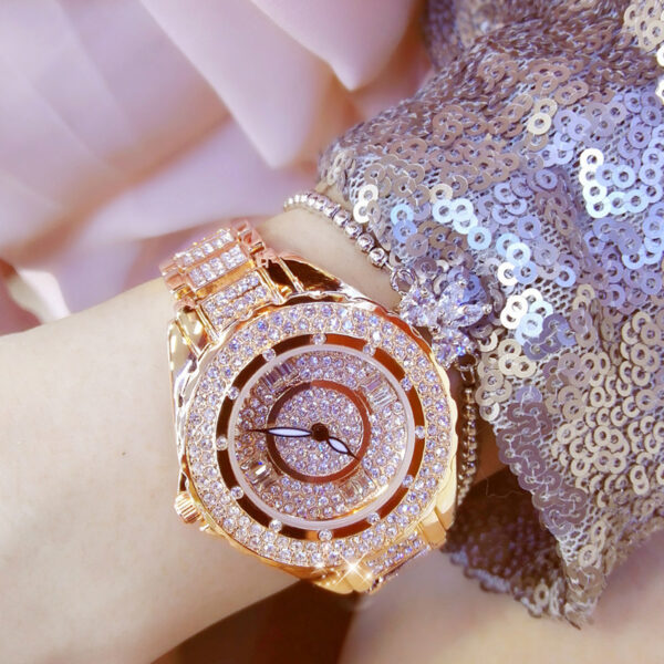 Detailed Ladies Casual Fashion Quartz Watch High-end Atmosphere