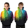 Digital Printed Children's Hooded Sweater for Kids