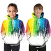 Digital Printed Children's Hooded Sweater for Kids