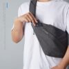 Digital Storage Canvas Chest Bag Crossbody Multi-functional Business