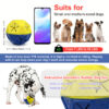Dog and Pet Toy Ball Bite Resistant Leaking Food Interactive Indoor