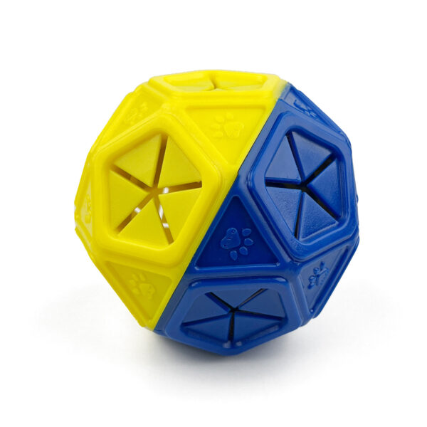 Dog and Pet Toy Ball Bite Resistant Leaking Food Interactive Indoor