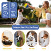 Dog and Pet Toy Ball Bite Resistant Leaking Food Interactive Indoor
