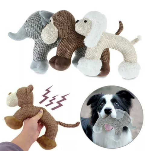 Dog Chew Toys for Small Large Dogs Bite Resistant Squeaky Duck Dog Chew Toys for Small Large Dogs Bite Resistant Squeaky Duck