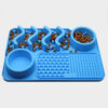 Dog Silicone Licking Pad Pet Mat Smelling Multifunctional Food Bowl