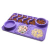 Dog Silicone Licking Pad Pet Mat Smelling Multifunctional Food Bowl