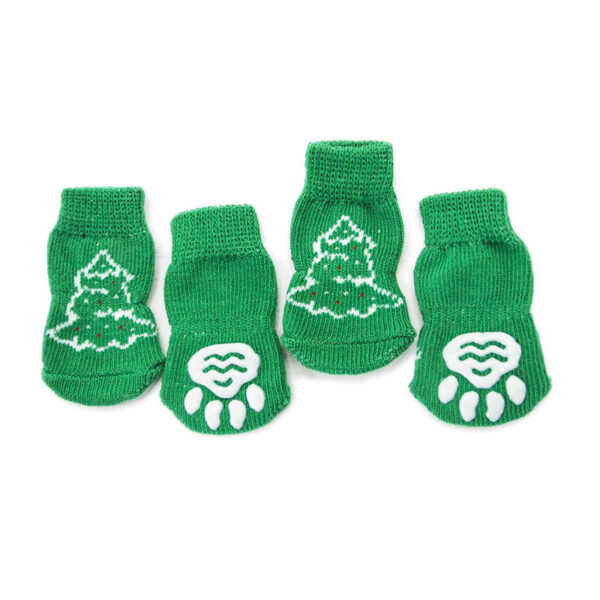 Dog Socks Pet Socks Non-slip Cotton Socks Dog Foot Covers