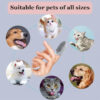 Dog Tooth Cleaning Brush Care Finger Wrap Cat Oral Toothbrush Tool Dog Tooth Cleaning Brush Care Finger Wrap Cat Oral Toothbrush Tool