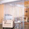 Door Curtain Dilver Thread Partition Hanging Window Screen