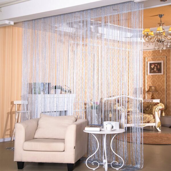 Door Curtain Dilver Thread Partition Hanging Window Screen