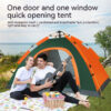 Double Camping Beach Tent Outdoor Thickened Sun Block Rain-proof One Double Camping Beach Tent Outdoor Thickened Sun Block Rain-proof One