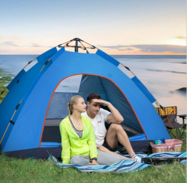 Double Camping Beach Tent Outdoor Thickened Sun Block Rain-proof One Double Camping Beach Tent Outdoor Thickened Sun Block Rain-proof One