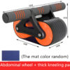 Double Wheel Abdominal Exerciser Women Men Automatic Rebound Ab Roller Double Wheel Abdominal Exerciser Women Men Automatic Rebound Ab Roller