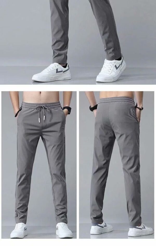 Drawstring Trousers Thin Casual Pants Korean Version Loose Straight