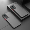 Drop-resistant Ultra-thin Frosted Silicone Transparent Protective Case