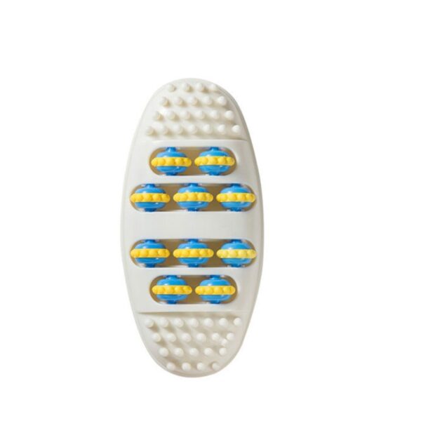 Dual Foot Massager Roller Wooden for Plantar Fasciitis Pain Relief Heal