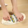 Dual Foot Massager Roller Wooden for Plantar Fasciitis Pain Relief Heal