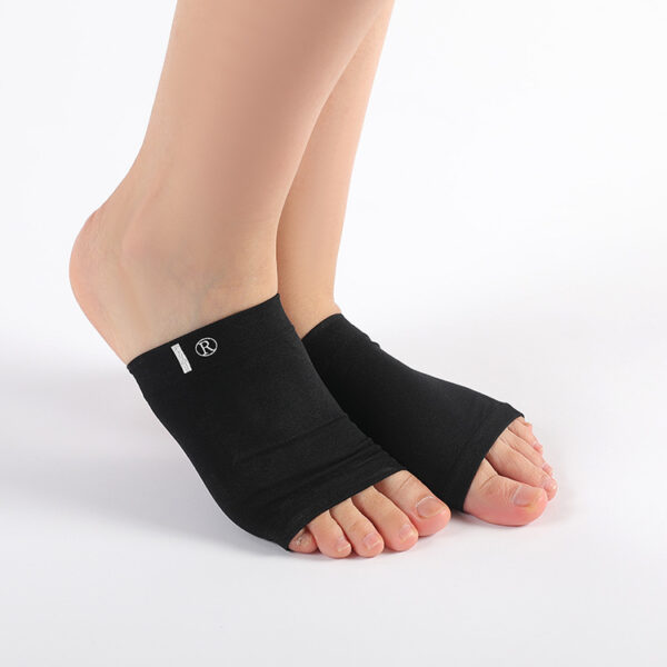 Elastic Fabric Arch Pad Foot Care Soft Shock Absorbing Bandage Socks Elastic Fabric Arch Pad Foot Care Soft Shock Absorbing Bandage Socks