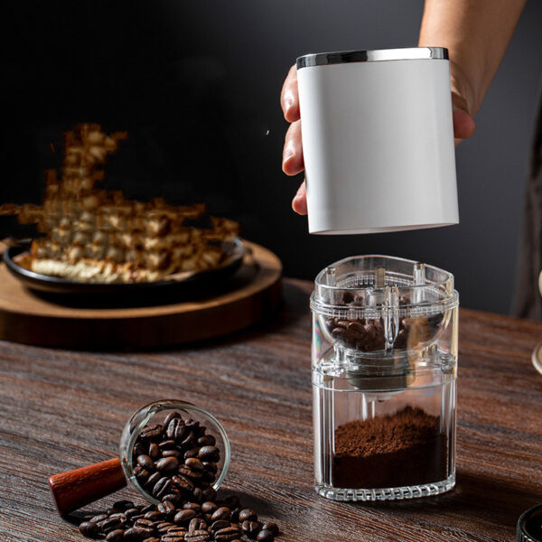 Electric Coffee Grinder Bean Cafe Automatic Portable USB Rechargeable