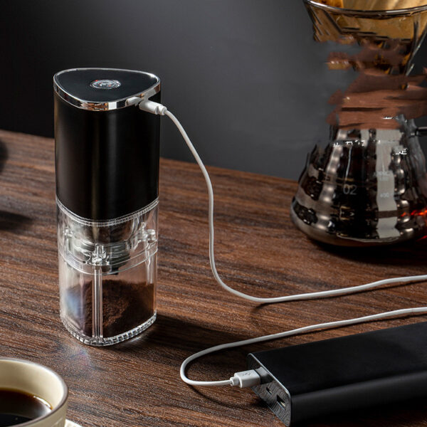 Electric Coffee Grinder Bean Cafe Automatic Portable USB Rechargeable
