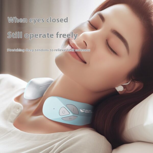 Electric Neck Massager EMS Pulse Rechargeable USB Cervical Traction Electric Neck Massager EMS Pulse Rechargeable USB Cervical Traction