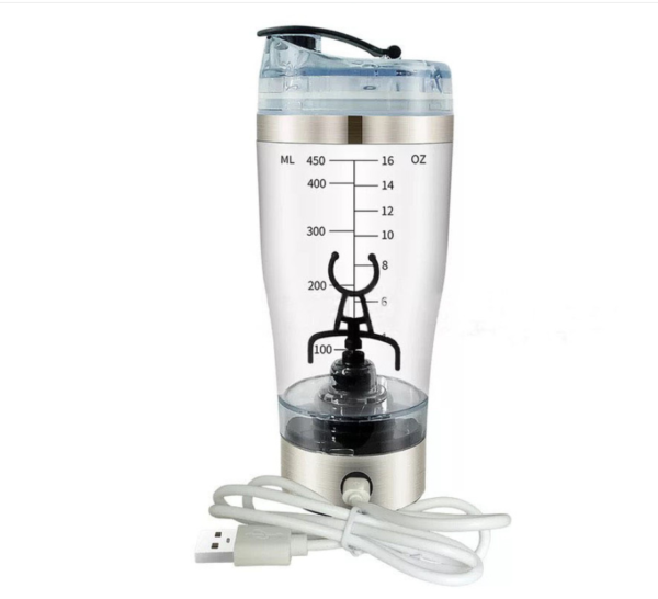 Electric Protein Shake Stirrer USB Bottle Milk Coffee Blender Kettle