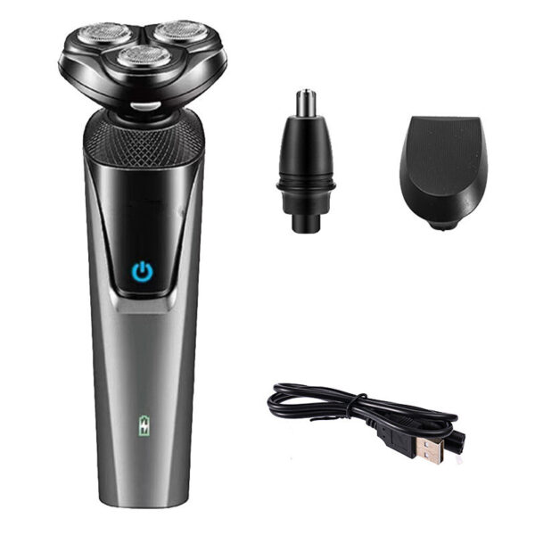 Electric Shaver Mens Razor Rotary Waterproof Pop-up Beard Trimmer Wet Electric Shaver Mens Razor Rotary Waterproof Pop-up Beard Trimmer Wet