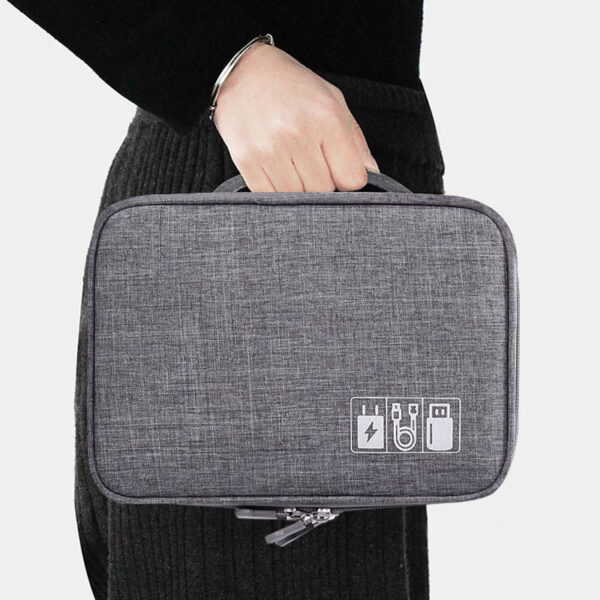 Electronics Organizer Travel Cable Bag Waterproof Portable Digital