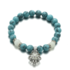 Energy Luminous Lotus Natural Stone Bracelet Yoga Healing Glow