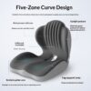 Ergonomic Lumbar Support Seat Cushion - Posture Correcting Memory Foam Ergonomic Lumbar Support Seat Cushion - Posture Correcting Memory Foam