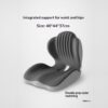 Ergonomic Lumbar Support Seat Cushion - Posture Correcting Memory Foam Ergonomic Lumbar Support Seat Cushion - Posture Correcting Memory Foam