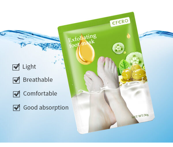 Exfoliating Foot Mask SPA Pedicure Socks Removing Dead Skin Whitening Exfoliating Foot Mask SPA Pedicure Socks Removing Dead Skin Whitening