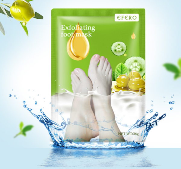 Exfoliating Foot Mask SPA Pedicure Socks Removing Dead Skin Whitening Exfoliating Foot Mask SPA Pedicure Socks Removing Dead Skin Whitening