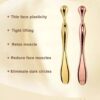Eye Cream Stick Roller for Face Metal Spatula Puff Applicator Massager Eye Cream Stick Roller for Face Metal Spatula Puff Applicator Massager