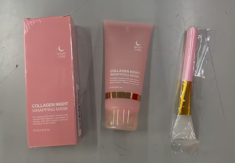 Face Night Mask Collagen Wrapping Natural Ingredients Firming Face Night Mask Collagen Wrapping Natural Ingredients Firming
