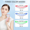 Facial and Neck Massager Pink Neck Beauty Device Facial and Neck Massager Pink Neck Beauty Device