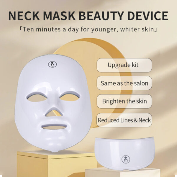 Facial Colorful LED Beauty Mask Beauty Device Facial Colorful LED Beauty Mask Beauty Device