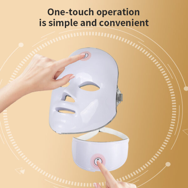 Facial Colorful LED Beauty Mask Beauty Device Facial Colorful LED Beauty Mask Beauty Device