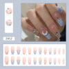 Fake Nails Stars and Moon Fake Nails Stars and Moon