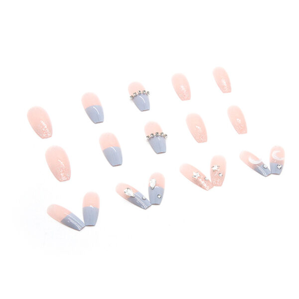Fake Nails Stars and Moon Fake Nails Stars and Moon