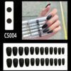 Fake Nails Wear Autumn and Winter Frosted Personality Waterproof Ballet Fake Nails Wear Autumn and Winter Frosted Personality Waterproof Ballet
