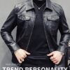 Fall Winter Men Quilted Casual Leather Clothing Fall Winter Men Quilted Casual Leather Clothing