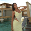 Fashion All-match Wave Slit Skirt Suit Women Fashion All-match Wave Slit Skirt Suit Women